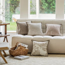 Axyaa French Khaki Chenille Pillow Cover for Stylish Home Decor