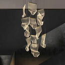 Axyaa Luxury Crystal Chandelier for Home Decor & Lighting in Dining Living Room