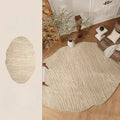 Axyaa Plush Modern Living Room Carpet - Soft, Fluffy, Washable, Thick, Stylish Bedroom Decor Rug