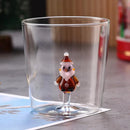 Axyaa Cactus Bunny Duck Clear Glass Tumbler Cup - Table Decor Drinkware