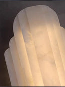 Axyaa Marble Wall Lights: Modern Luxury Big Sconce for Home Decor