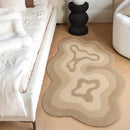 Axyaa Plush Modern Carpet for Living Room Bedroom Decor - Anti-slip Thicken Fluffy Rug