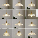Axyaa Nordic Glass Pendant Light for Dining Room Kitchen Decor