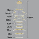 Axyaa Modern Light Luxury Pendant Lights for Staircase and Living Room decor