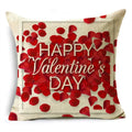 Red Love Aesthetic Romantic Pillowcase by Axyaa - Multiple Sizes