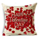 Red Love Aesthetic Romantic Pillowcase by Axyaa - Multiple Sizes
