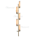 Axyaa LED Wall Sconce Copper Gold White Minimalist Art Deco Wall Light