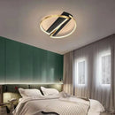 Axyaa LED Ceiling Light - Modern Minimalist Nordic Round Lamp for Master Bedroom