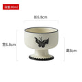 Axyaa Ceramic High Footed Dessert Bowl for Molecular Cooking and Molecular Gastronomy