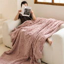 Axyaa Aerobic Rabbit Velvet Jacquard Double-Sided Blanket