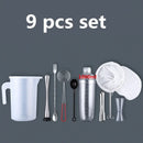 Axya Plastic Martini Cocktail Shaker 350ml to 1000ml Barware Mixer