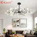 Luxurious Firefly LED Chandelier by Axyaa - Modern Nordic Home Lighting