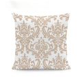 Axyaa Beige Geometric Lace Cushion Cover 45X45cm for Living Room Decor