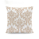 Axyaa Beige Geometric Lace Cushion Cover 45X45cm for Living Room Decor
