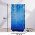 Axyaa Modern Glass Vase Hydroponic Flower Pot for Home Decor