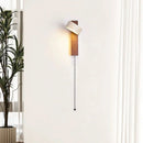 Axyaa Cream Style Rotatable LED Bedside Wall Lamp with Pull Switch for Cozy Bedroom Atmosphere