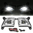 Axyaa LED Car Fog Lamps for Chevrolet Silverado 2019-2022, Daytime Running Lights