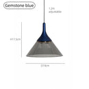 Axyaa Horn Shaped LED Pendant Lamp for Bedroom, Dining Room, and Bar Counter