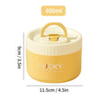 Axyaa Stainless Steel Bento Lunch Box Set with Insulated Bag