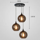 Axyaa Glass Pendant Light Chandelier for Living Room Dining Room