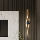 Axyaa Modern Crystal LED Wall Lamp for Bedside TV Backdrop, Hallway, Staircase Lighting