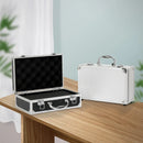 Axyaa Aluminum Toolbox Case | Portable Shockproof Organizer for Equipment & Tools