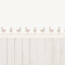 Axyaa Duck Nursery Wall Stickers: Cute Waterproof Self-Adhesive Animals Mural for Baby Bedroom