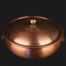 Axya Thickened Copper Soup Pot Retro Style Manual Cookware
