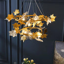 Axyaa Maple Leaf Pendant Light for Modern Minimalist Living Room