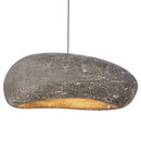 Axyaa Handmade Polystyrene Pendant Lamp - Rock Wabi Sabi Personality