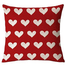 Axyaa Red Love Hug Pillowcase for Valentine's Day and Anniversaries