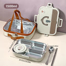 Axyaa Stainless Steel Lunch Box Set with Cutlery & Bowl