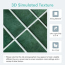 Axyaa 3D Self-Adhesive Kitchen Backsplash Tile Sticker 30x30cm - Set of 10
