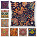 Axyaa Boho Paisley Floral Navajo Geometric Fantasy Pillowcase Suite.