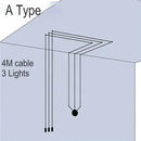 Axyaa LED Chandelier Modern Minimalist Line Indoor Lighting Fixture