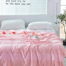 Axyaa Jacquard Cotton Blanket: Soft Breathable Bedspread for Adults & Kids