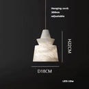 Axyaa Marble Art LED Chandelier - Luxury Dining Room Ceiling Lighting
