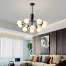 Axyaa Glass Ball LED Chandelier - Modern Minimalist Design for Home, Restaurant, Hotel