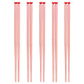 Axyaa Heart-shaped Alloy Chopsticks Set for Elegant Dining