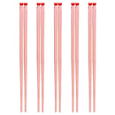 Axyaa Heart-shaped Alloy Chopsticks Set for Elegant Dining