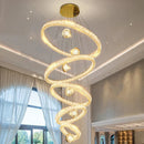 Axyaa Modern Pendant Light LED Chandelier Ceiling Lamp for Indoor Dining Room