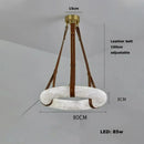 Axyaa LED Resin Pendant Light for Modern Luxury Living Spaces