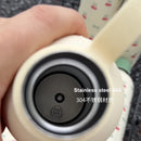 Axyaa Kawaii Cherry Thermos Bottle 500ml Stainless Steel Tumbler Gym Water Bottle