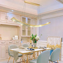 Axyaa LED Pendant Chandeliers: Modern Home Decor Hanging Light for Living and Dining Room