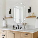 Axyaa Oblong Mirror: Elegant Accent for Living Room, Bathroom, Dining Room & Hallway