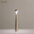 Axyaa LED Enoki Mushroom Desk Lamp Touch-Sensing Night Light