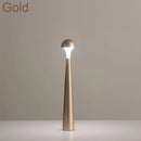 Axyaa LED Enoki Mushroom Desk Lamp Touch-Sensing Night Light