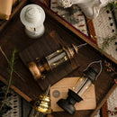 Axyaa LED Retro Oil Night Lamp Multicolor Desk Lamp Decoration