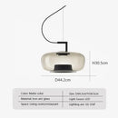 Axyaa Glass Restaurant Pendant Lamp Minimalist Nordic LED Hanging Light