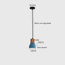 Axyaa Modern LED Pendant Lamp, 6 Colors, 4W, for Bedroom, Living Room, Balcony